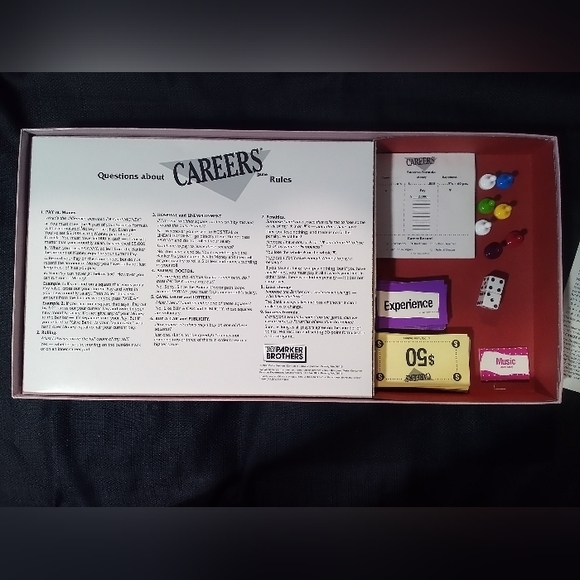 Vintage Careers for Girls Board Game 1990 Parker Brothers - Picture 4 of 7